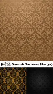 Vectors - Damask Patterns (Set 32)
