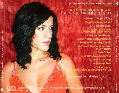 Emilie-Claire Barlow - The Very Thought Of You (2007) [Japanese Edition]