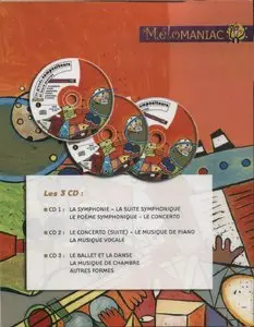 Various Artists - Les grands compositeurs et leurs oeuvres - XXe Siecle (2008) [3CD] {Fuzeau-Melomaniac}