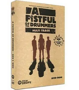 Drumdrops A Fistful of Drummers MULTiTRACK DVDR (3 Disc)