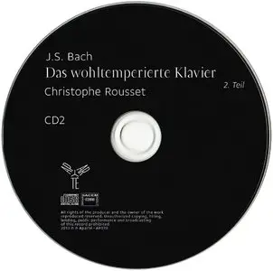 Christophe Rousset - Das Wohltemperierte Klavier II - J.S. Bach (2013) [2CD] {Aparte}