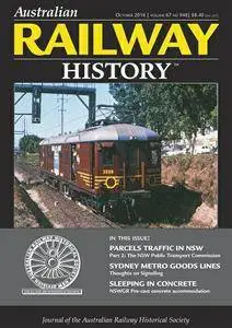 Australian Railway History - October 2016