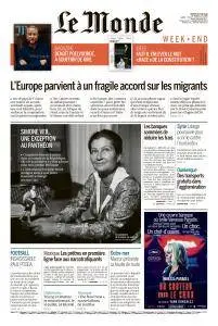 Le Monde du Samedi 30 Juin 2018