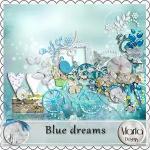Scrap Kit: Blue Dreams