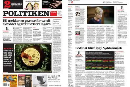 Politiken – 13. september 2018