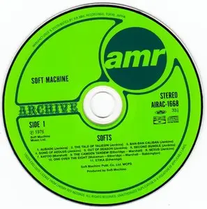 Soft Machine - Softs (1976) {Air Mail Japan MiniLP Blu-spec CD AIRAC-1668 rel 2012}