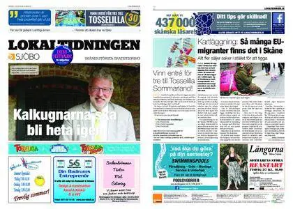 Lokaltidningen Sjöbo – 30 juni 2018