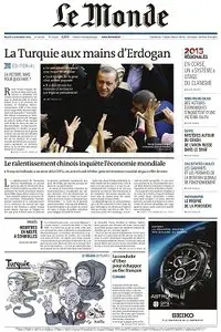 Le Monde et 2 Suppléments du Mardi 3 Novembre 2015