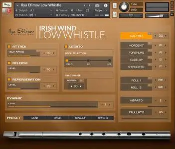 Ilya Efimov Production Irish Low Whistle KONTAKT