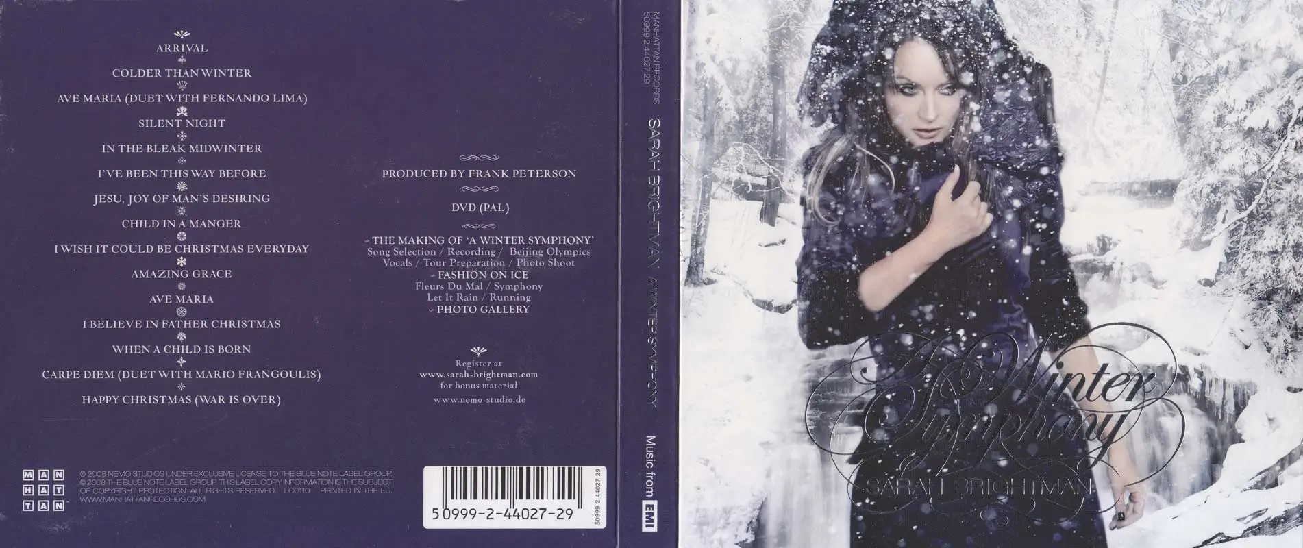 Sarah Brightman - A Winter Symphony (2008) [Deluxe Edition] / AvaxHome