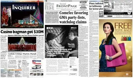 Philippine Daily Inquirer – December 01, 2012