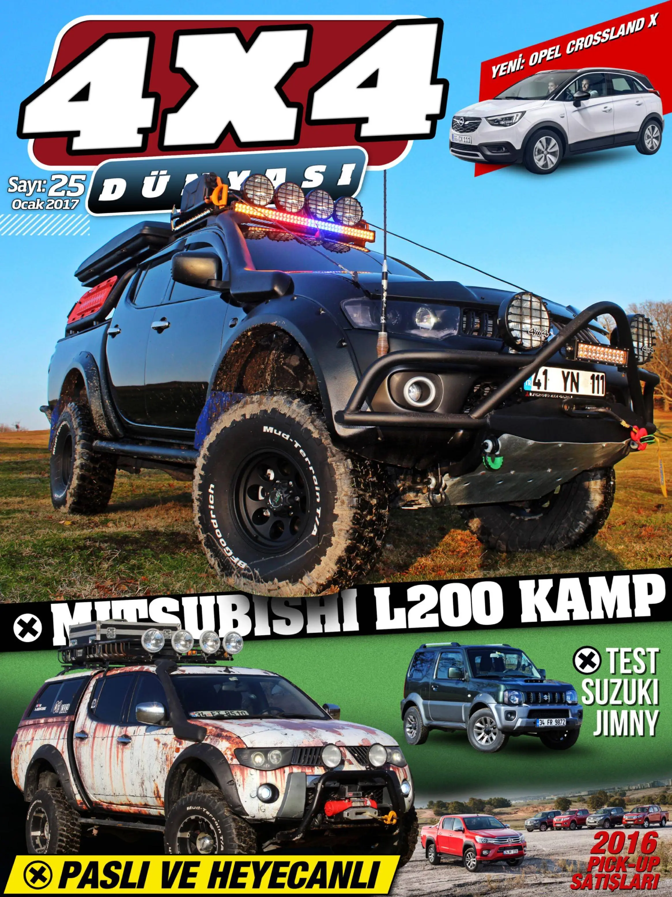4x4 Dunyasi - Ocak/Şubat 2017