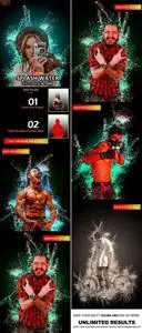 GraphicRiver - Splash Water Photoshop Action 32002844