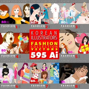 Korean Fashion Illustrators #1-8