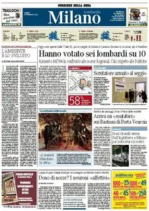 Il Corriere della Sera Ed. MILANO (25-02-13)