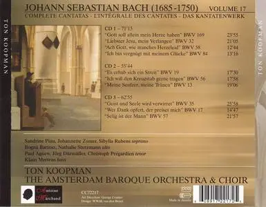 Ton Koopman, Amsterdam Baroque Orchestra & Choir - Johann Sebastian Bach: Complete Cantatas Vol. 17 [3CDs] (2004)