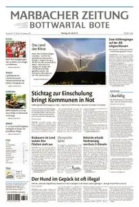 Marbacher Zeitung - 29. Juli 2019