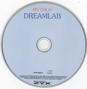 Mythos - Dreamlab [Ohr Today OHR 70020-2] {Germany 1999, 1975}