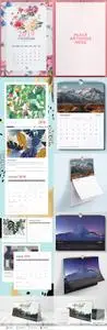 2018/2019 Calendar PSD Mockup Collection