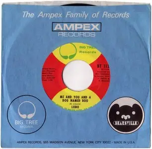 Lobo - Me And You And A Dog Named Boo - Walk Away From It All (1971) vinyl 45rpm single 16-44 & 24-96
