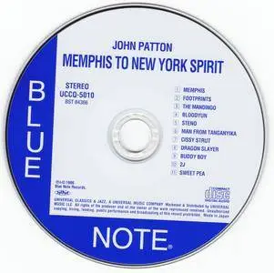 John Patton - Memphis To New York Spirit (1969) {Blue Note Japan SHM-CD UCCQ-5010 rel 2014} (24-192 remaster)