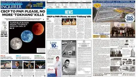 Philippine Daily Inquirer – January 29, 2018