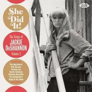 Jackie DeShannon - She Did It! The Songs Of Jackie DeShannon Vol 2 (2014)
