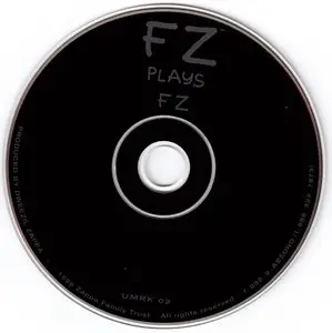 Frank Zappa - Frank Zappa Plays The Music Of Frank Zappa, A Memorial Tribute (1996) {ZFT UMRK 02}