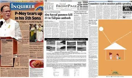 Philippine Daily Inquirer – July 29, 2014