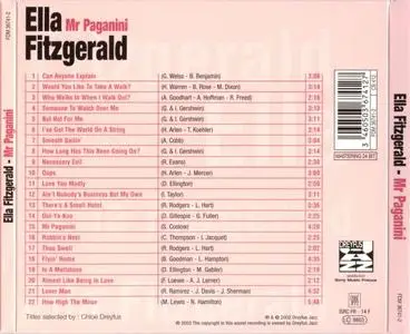 Ella Fitzgerald - Mr Paganini (2002) {Dreyfus}