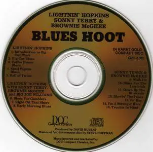 Lightnin' Hopkins, Sonny Terry, Brownie McGhee - Blues Hoot (1961) [ DCC, GZS-1081] Re-up