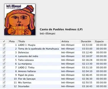 Inti Illimani - Canto de Pueblos Andinos (LP / FLAC)