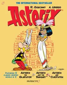 Asterix v02 - Asterix the Gladiator, Asterix and the Banquet, Asterix and Cleopatra (2020) (Digital) (Bean-Empire