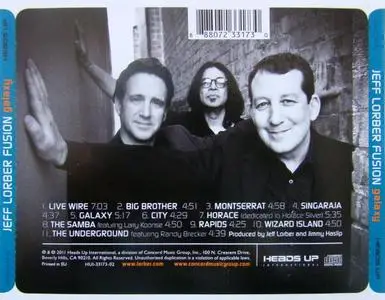 Jeff Lorber Fusion - Galaxy (2011) {Heads Up}