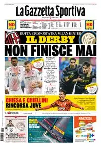 La Gazzetta dello Sport Roma – 31 gennaio 2021