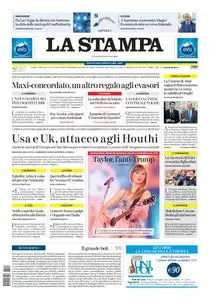 La Stampa Imperia e Sanremo - 12 Gennaio 2024