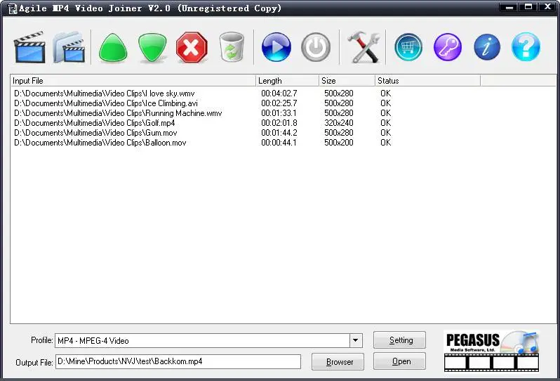 Agile MP4 Video Joiner 2.3.6