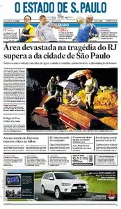 Jornal O Estado de SP em PDF, Sabado, 15 de Janeiro de 2011