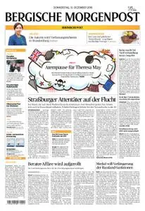Bergische Morgenpost – 13. Dezember 2018
