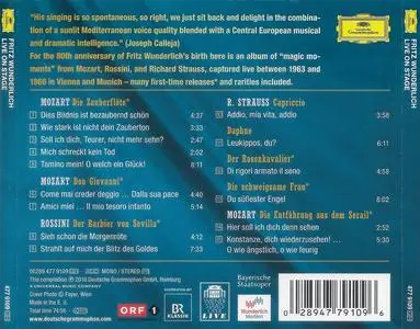 Fritz Wunderlich - Live on Stage: Mozart, Rossini, R. Strauss (2010)