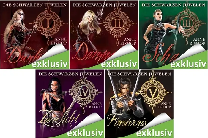 Anne Bishop - Die schwarzen Juwelen - Band 1-5