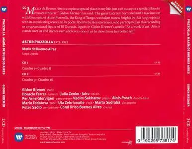 Kremerata Musica; Gidon Kremer - Astor Piazzolla: Maria de Buenos Aires (1998) Reissue 2018, 2CDs