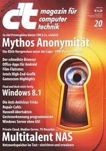 ct Magazin für Computertechnik No 20 vom 09 September 2013