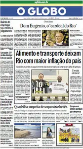 Jornal O Globo - 10 de julho de 2012 - Terça