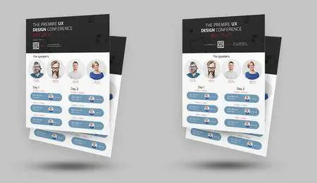 CreativeMarket - EventConference Flyer Template