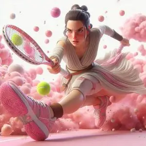 Star Wars Rey AI Generated