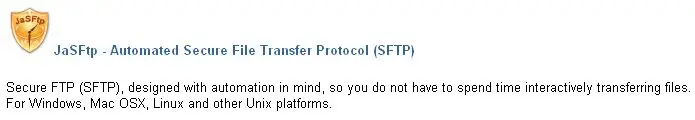 HitekSoftware JaSFtp 8.26 MultiOS