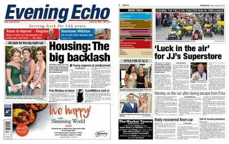 Evening Echo – August 25, 2017