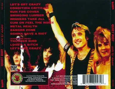 Quiet Riot - Live & Rare: Vol. 1 (2005) {2015, Reissue}