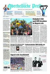 Oberhessische Presse Hinterland - 15. Oktober 2018